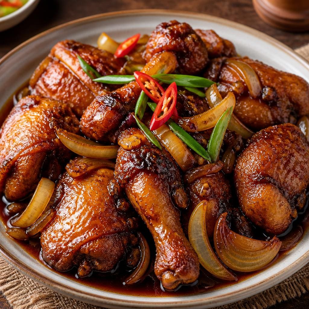 Bakmi Golek Ayam Goreng Kecap